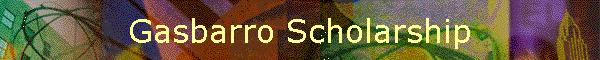 Gasbarro Scholarship